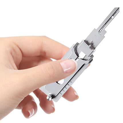 4-1Pcs SS001 Stainless Steel Precision Tool Key Decoder O-ring Pickup Kit Pickup Hand Tool Available Maintenance Repair Kit