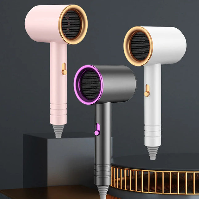New High-Speed Hair Dryer 800W High-Power Negative Ion Ultra Silent Professional Hair Dryer Recommended for Home and Hair Salons