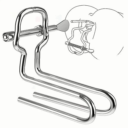 Metal Speculum Women Backyard Development Male Extreme Anal Adult Adjustable Anus Butt Plug Speculum Bdsm Sm Adult