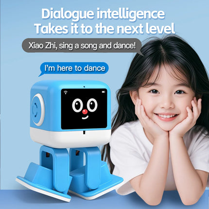 2026 WLtoys AI Smart Robot with Built-in DeepSeek Intelligent Voice, Touch to Interrupt Music and Dance Actions, Adults Gift