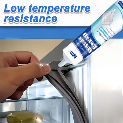 Refrigerator Repair Glue 25ML Cold Resistant Waterproof Adhesive for Fridge Drawer Door Seal Quick Drying for Plastic Glass