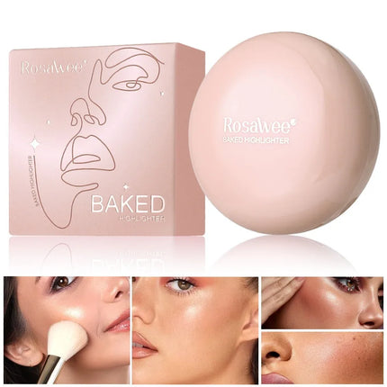 Highgloss Makeup Highlighter Smooth Mashed Potato Texture Highlight Pearlescent Contour Long-lasting Waterproof Body Highlight