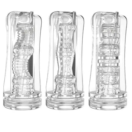 Male Masturbator Cup Soft Pussy Sex Toys Transparent Vagina Adult Endurance Exercise Adult Supplies Pocket Cup For Men