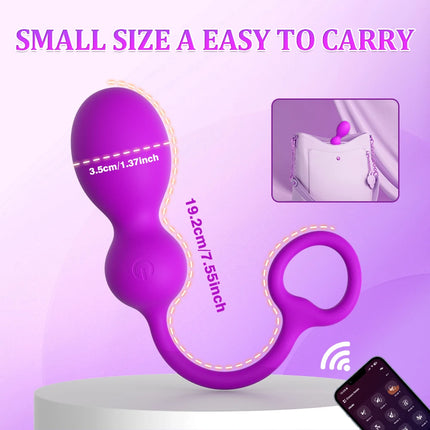 APP Control Vagina Balls G Spot Vibrator for Women Kegel Ball Tighten Vagina Muscle Trainer Egg Intimate Sex Toys for Adult 18+