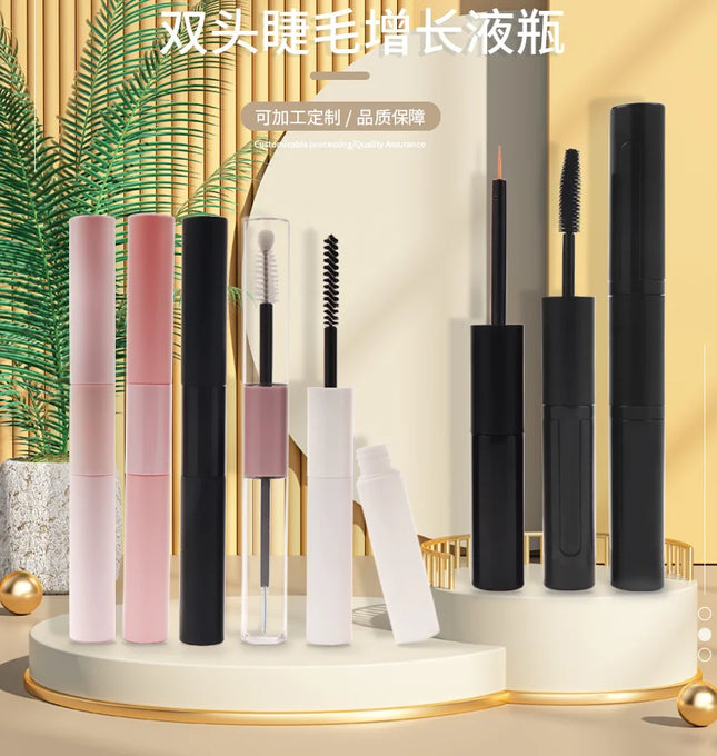 10-100pcs Empty Mascara Tube Double Head DIY Eyeliner Tube Dual-purpose Eyelash Tube Growth Liquid Bottle Cosmetic Container