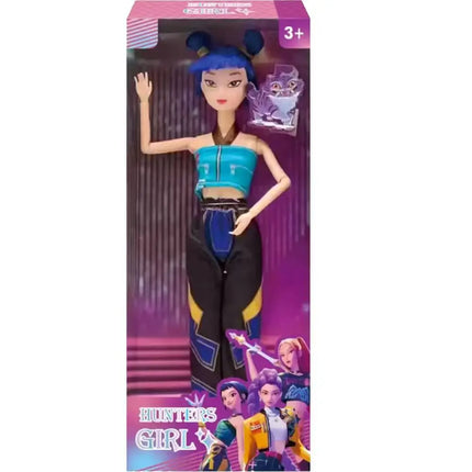2026 Hot Music Style Demonic Group Anime Figure Rumi Mira Zoey Action Figure Cosplay Doll Cute Gift for Kids Birthday Gifts