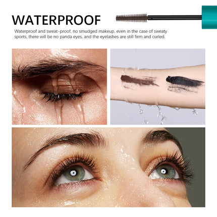 Waterproof Mascara Lash Curling Thick Lengthening Volumizing Eyelash Extension Long-Wearing Sweat-proof Black Mascara Eye Makeup
