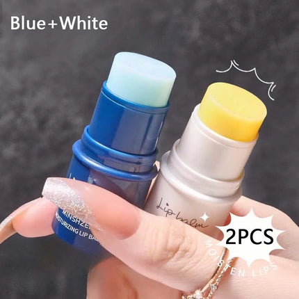 Anti Dry Moisturizing Lip Balm Long Lasting Nourishing Jelly Base Clear Lipstick Women Winter Lip Care Smoothens LipLines Makeup