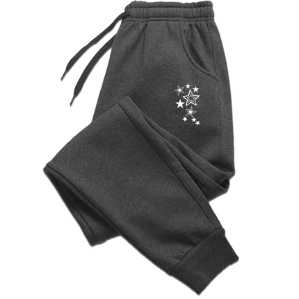 Clothes for Women Stars Print Pant Slacks Woman Clothing White Pants Women's Training Pants Trousers Womens Sweatpants Summer