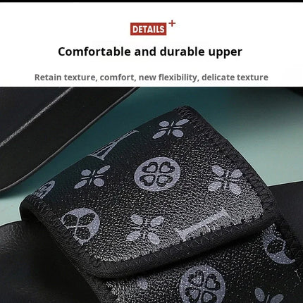 Man Summer Slippers Leather Sandals Comfortable Man Sandal House Sandals Sale Mens Slipper Flip Flop Shoes for Men Slippers
