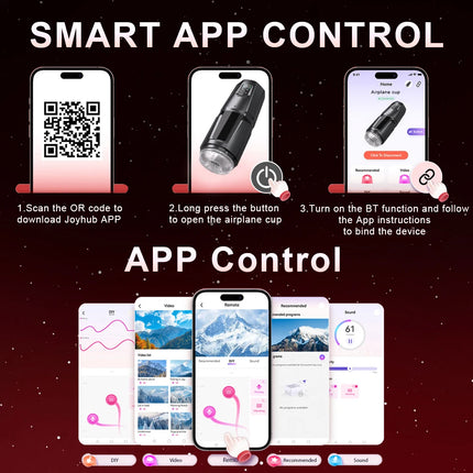 APP Remote Control Male Masturbator Penis Pump Sex Toys for Men Pussy with 7 Thrusting 7 Rotating 7 Sucking Masturbator Pumps