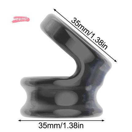 Reusable Linen Cock Ring for Men Stronger Erection Delay Ejaculation Adult Sex Toy Nozzle Ring for Enhanced Performance