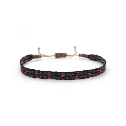 KKBEAD Colombia Bracelet Cloth Fabric Bracelets for Women Men Handwoven Braided Wristband Gift Wholesale Boho Friendship Jewelry