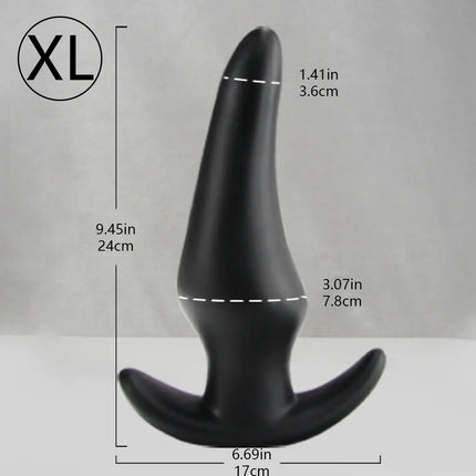 4 sizes Big Butt Plug Dildo Anal Sex Toys For Woman Beginner Small Anal Plug Men Gay Lesbian penetration Anal Vaginal Dilator
