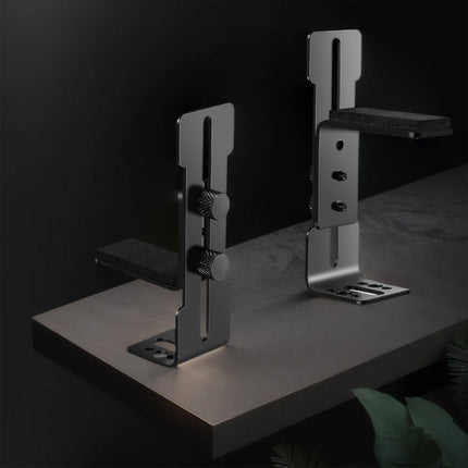 RGEEK 12cm GPU Support Frame Stainless Steel for Desktop Fan Position Graphics Card Holder Prevent Sagging for RTX 3090 4090
