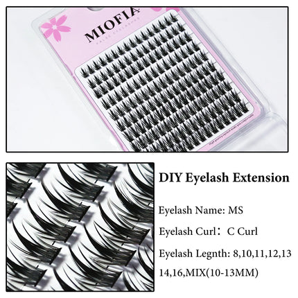 160 Bunches Eyelash Individual Eyelash Cluster Natural Eyelash Extension Russian Volume Makeup Tools Lashes Wholesale