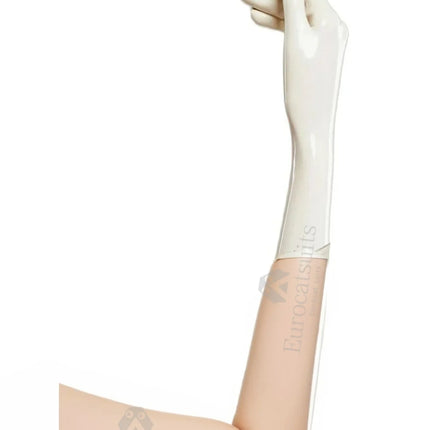 latex fetish gloves women  gummi wetlook long opera sexy glooves