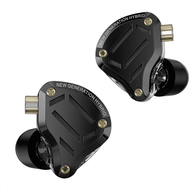 KZ ZS10 Pro 2 HIFI Metal Earphone In Ear Bass Earbud 4-Level Tuning Switch Headphone 2PIN Cable ZAS ZSX ZSNPRO AS16PRO ZS10PRO 2