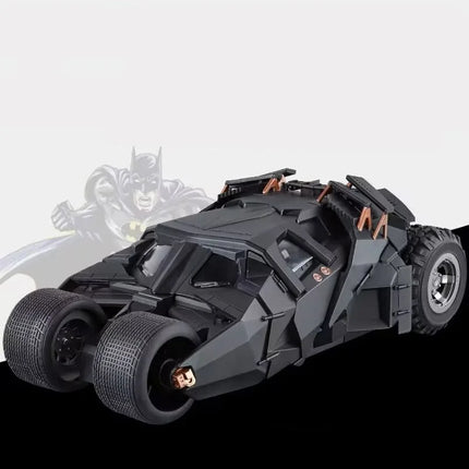 1/18 Classic Movie Car 2008 Batmobile Alloy Concept Bat Sports Car Model Diecast Metal Toy Race Car Model Sound Light Kids Gifts