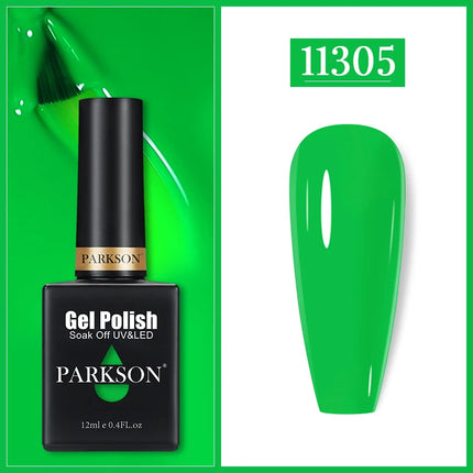 Parkson 12ML Nail Gel Polish HEMA TPO FREE Full Coverage 279 Color Gel Pigment Professional Nail Art Long Lasting Gel Varnish