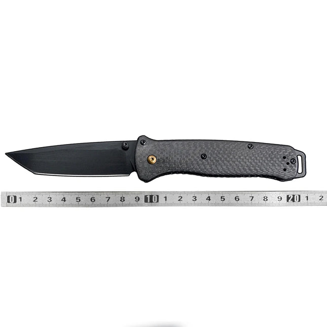 BM 537-09 Bailout Carbon Fiber | SS Tanto M390 Folding knife