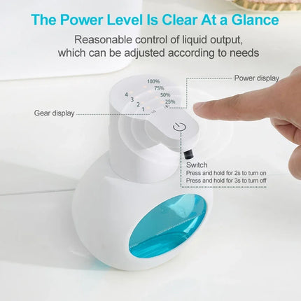 2025 Automatic Soap Dispenser 420ml  Foam Dispenser Touchless Sensor Washing Hand Device USB charge Wall-Mounted