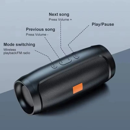 Lenovo TF USB FM Portable Bluetooth Speakers Dual Speaker Stereo Playback Voice Broadcasting Subwoofer Wireless Speaker 2026New