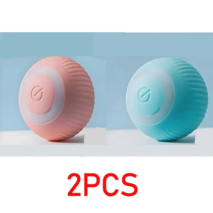 New Interactive Cat Ball Automatic Indoor Cat Toy Electric Roll Ball Cat Games MWJ01