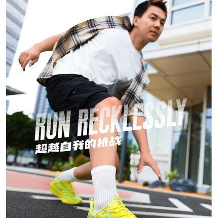Marathon Carbon Plate Air Cushion Men Sports Running Shoes Breathable Lightweight Women's Comfortable Athletic Nonskid Sneakers