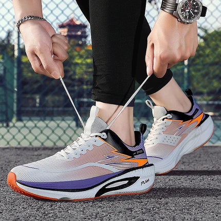 Sneakers Men Mesh Breathable Running Shoes Unisex Light Soft Thick Sole Hole Couple Shoes Athletic Sneakers Women Shoes Sport