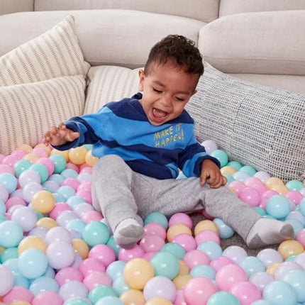 BPA-Free Ball Pit Balls with Storage Bag, Crush-Proof Plastic for Toddlers 12+ Months Play, 6, 1000 Count