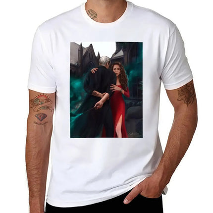 New manacled dramione T-Shirt cute tops plus size tops sports fans anime figures heavy weight t shirts for men