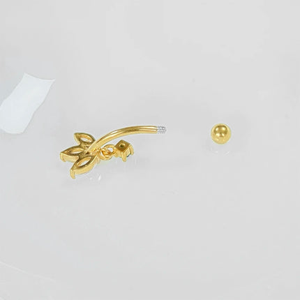Rook piercing Butterfly Ear Cartilage Eyebrow Tragus Helix Piercing Stud Curved barbell Wholesale Body  Jewelry