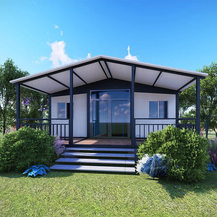 40ft Luxury Folding Container House Modular Prefabricated Home Steel Structure Mobile Tiny House for Granny Flat Garden Room