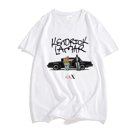 Kendrick Lamar X SZA GrandNational Tour 2025 T-shirts GNX Album Graphic Print T-shirt Cotton Summer Soft Tee-shirt Unisex Men Top