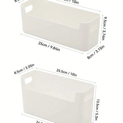WORTHBUY Wall Mounted Cabinet Plastic Storage Rack Multifunctional Punch Free Fridge Door Storage Holder Kitchen Storage Organiz