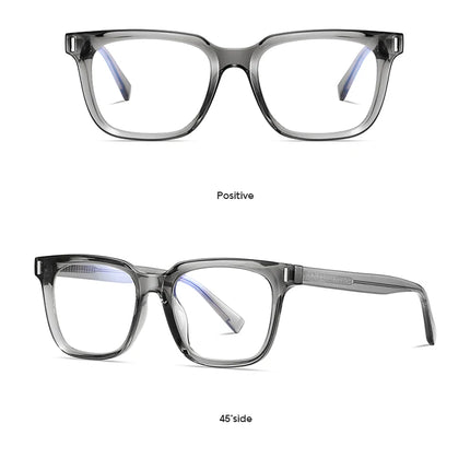 JMISUS Fashion Square Prescription Glasses Women Men Photochromic Progressive Myopia Optical Eyewear Lenses with Custom Recipe