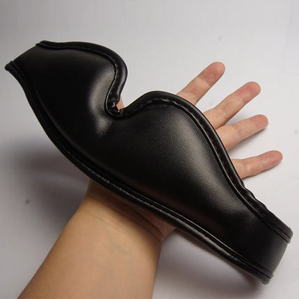 Leather Bondage Curved Blindfold,BDSM Soft Padded Cover Eye Mask,Sex Toys for Couples,Adult Games,Slave Eyemask,Restraints