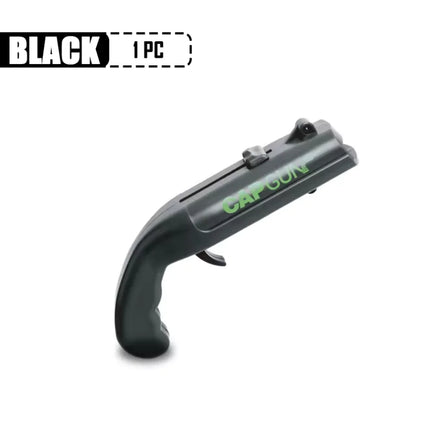 Portable Cap Gun Bottle Opener Launcher Shooter Funny Shooting Gun Creative Beverage Bottle Opener Suitable for Party Games