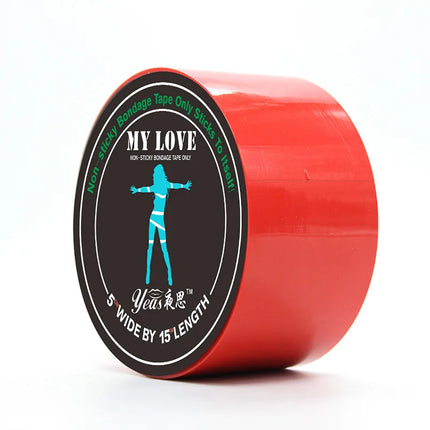 BDSM Fetish Rope Bondage Tape Slave Sex Toys For Couples Provocative Alternative Tied Self-adhesive Tape Role Play Harness Body