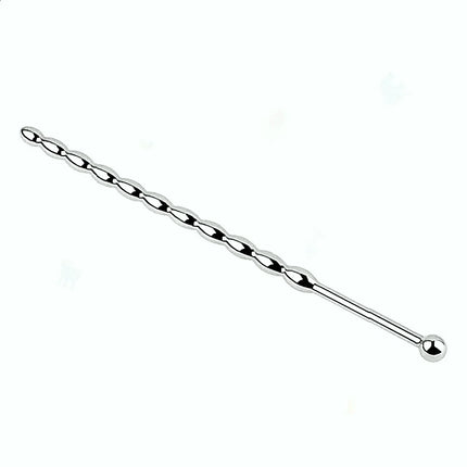 Male Stainless Steel Urethral Plug Urethral Dil Sounding Penis Plug Urethra Beaded Insert Rods Penis Plug Medical Themed Toys