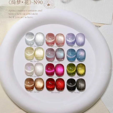 New Cat Eye Gel Nail Polish Collection Set With Free Display UV LED Gel Polish 9D Magnet Cat's Eye Magenetic Gel 30pcs/set 15ml