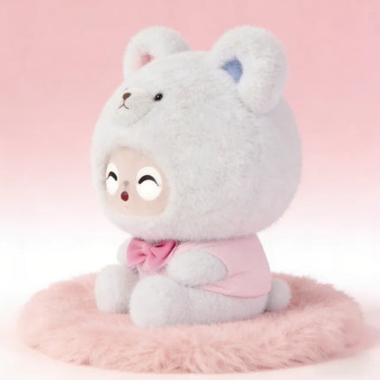 Cute posture gift giving early education AI plush toy birthday gift GPT interactive toy dialogue intelligent companionship