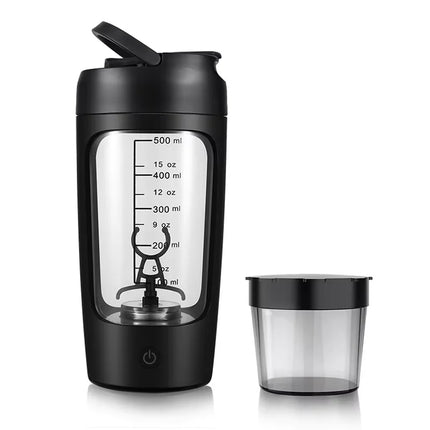 500ML Automatic Electric Protein Powder Mixing Cup Portable Shaker Bottle Blender for Gym Fitness Outdoor