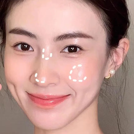 KAXIER High Gloss Stick Highlighter Blush Water Light Shimmer Waterproof Face Contour Illuminator Brighten Contouring Rouge