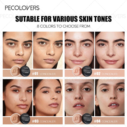 1PC Full Coverage Body Concealer,Eye Concealer,Waterproof Concealer, Matte End, Suitable for All Skin Tones, Hides And Dark Spot