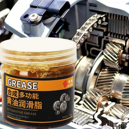 Car Care Grease Kit 100g Door Hinges Sunroof Tracks Anti-Squeak Lubricant Wheel Bearing Grease Maintenance for Mechanical Gears