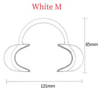 1Pc White M / China Mainland