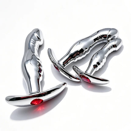 Metal Anal Plug,Butt Anal Plug,S/M/L Sizes,Unisex Adult Sex Toys for Men Women For Female Male Gay,Anal Massager,Pleasure Toy