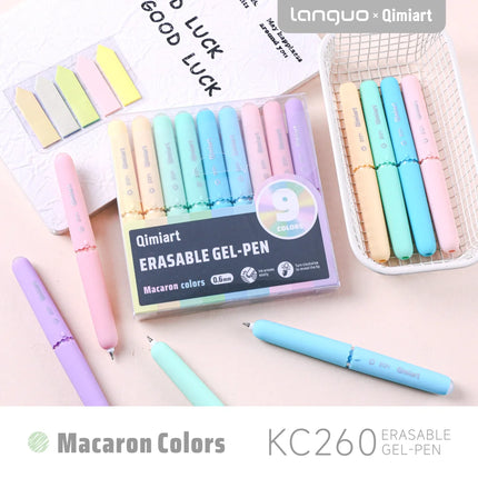 0.6mm Erasable Neutral Pen Kawaii Office Supplies for School Students Smooth Quick Drying Writing Stationery Erasable Gel Pens